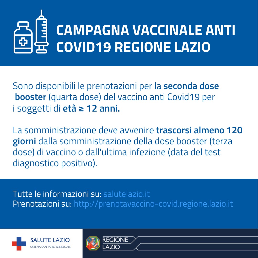 Vaccino anti Covid-19 bivalente: prenotazioni terza e quarta dose