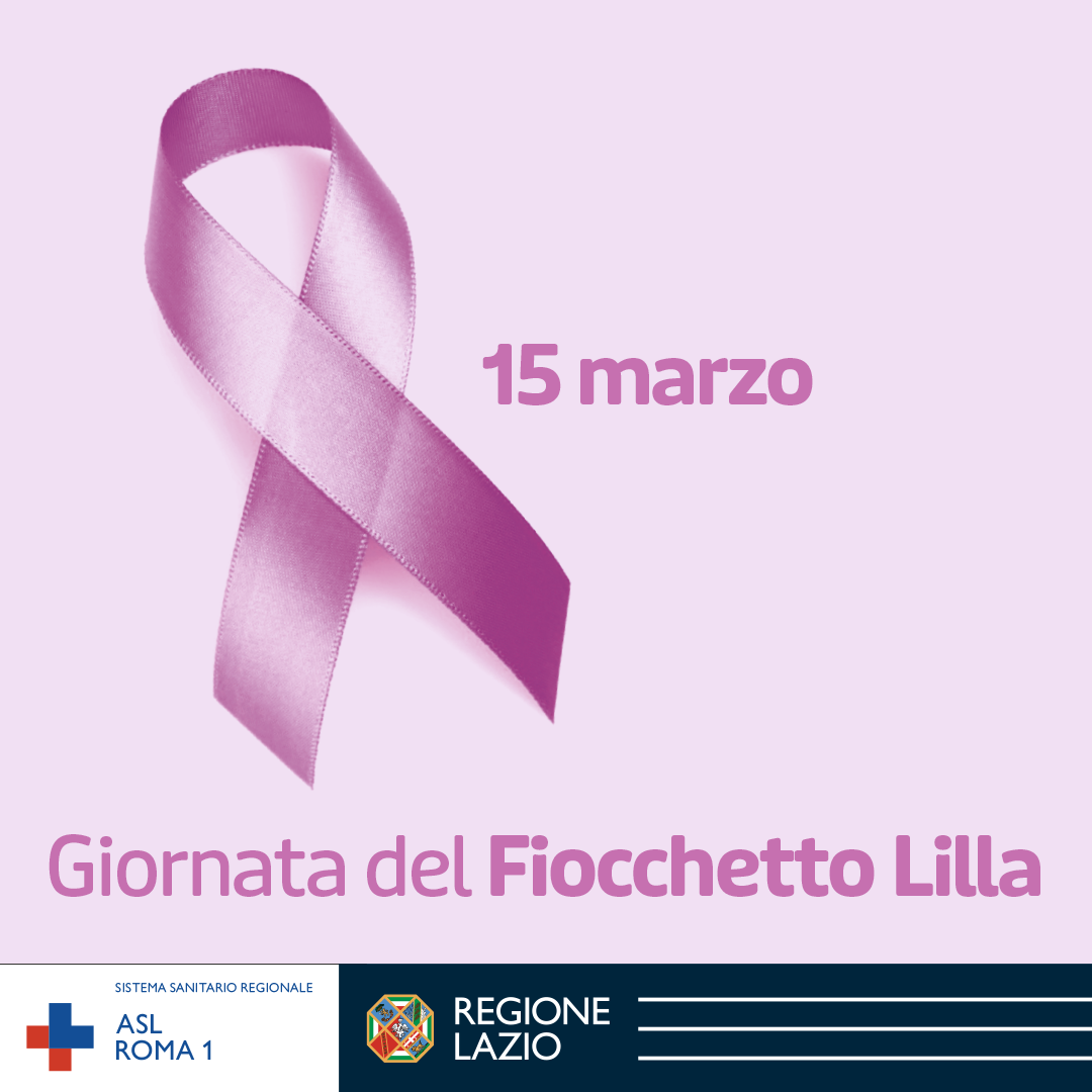 15 marzo Giornata Nazionale del Fiocchetto Lilla