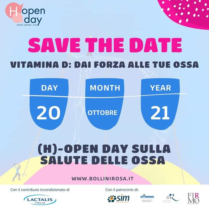 20 ottobre - Giornata Mondiale dell’Osteoporosi (World Osteoporosis Day)