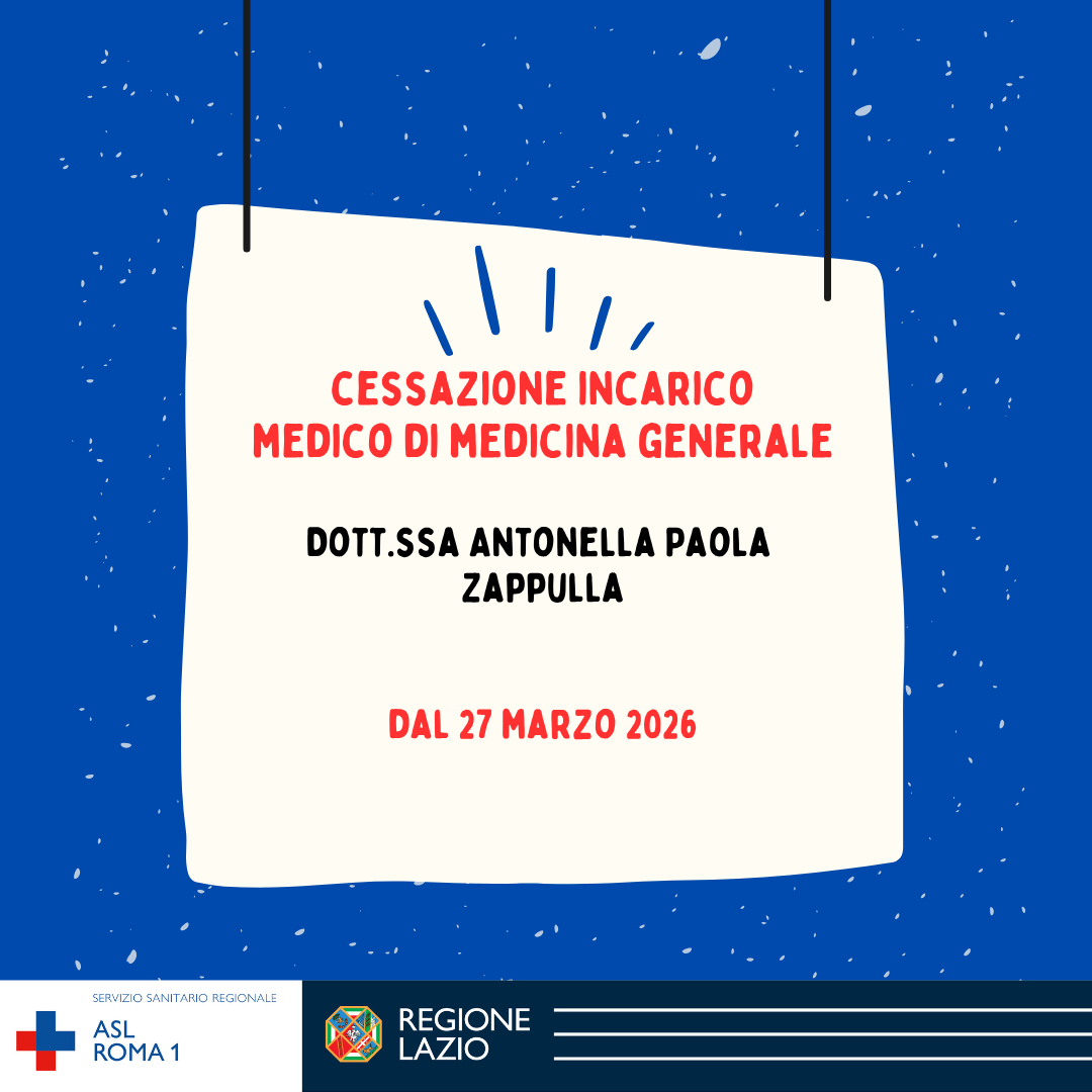 Cessazione incarico Dott.ssa Antonella Paola Zappulla - Modalità di scelta nuovo Medico di Medicina Generale