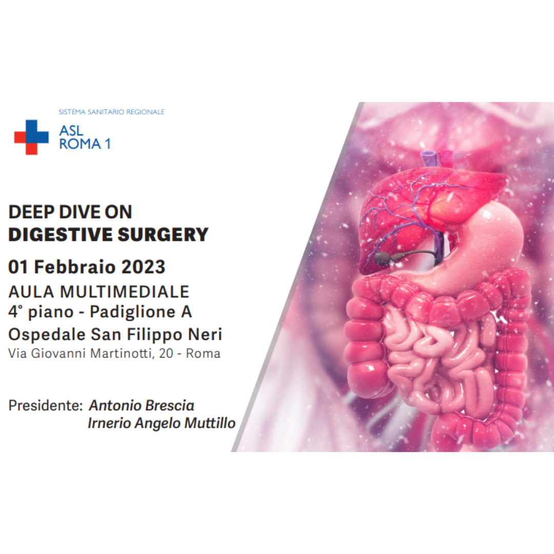 1 febbraio Deep Dive on Digestive Surgery al San Filippo Neri