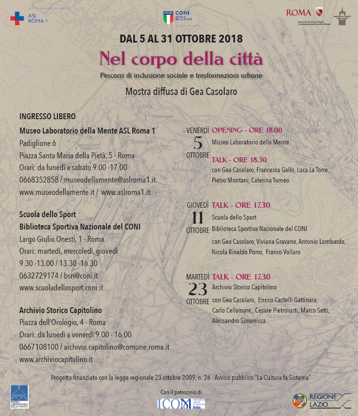 Nel Corpo della Città. Percorsi di inclusione sociale e trasformazioni urbane