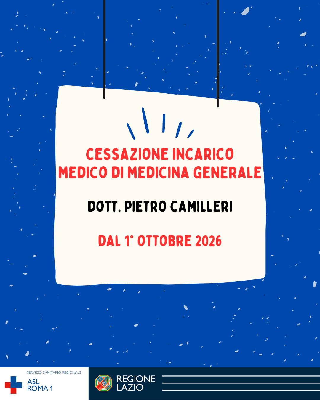 Dal 1° ottobre cessazione del Dott. Pietro Camilleri come Medico di Medicina Generale: modalità di scelta nuovo medico