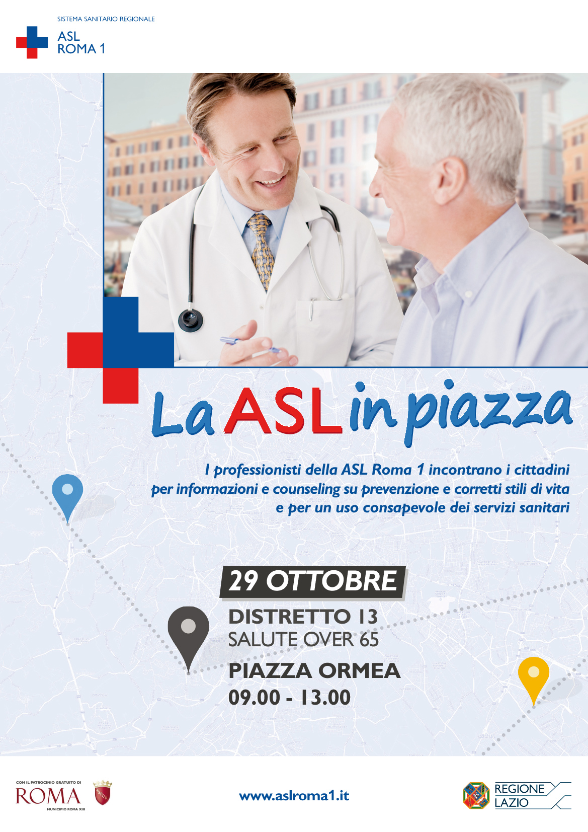 Piazza Bologna, l'ultimo appuntamento de' La ASL in piazza