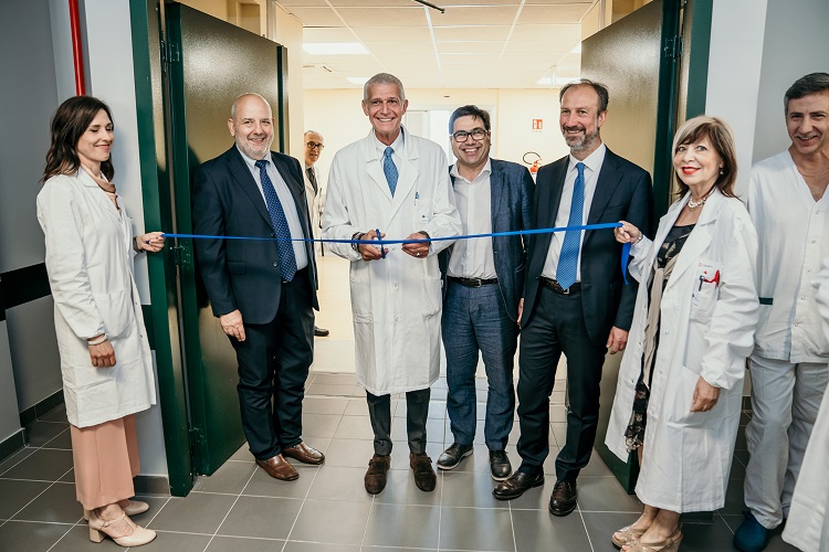 Sanità: D'Amato inaugura il reparto di Medicina Riabilitativa e la nuova Sala Angiografica dell'Ospedale San Filippo Neri