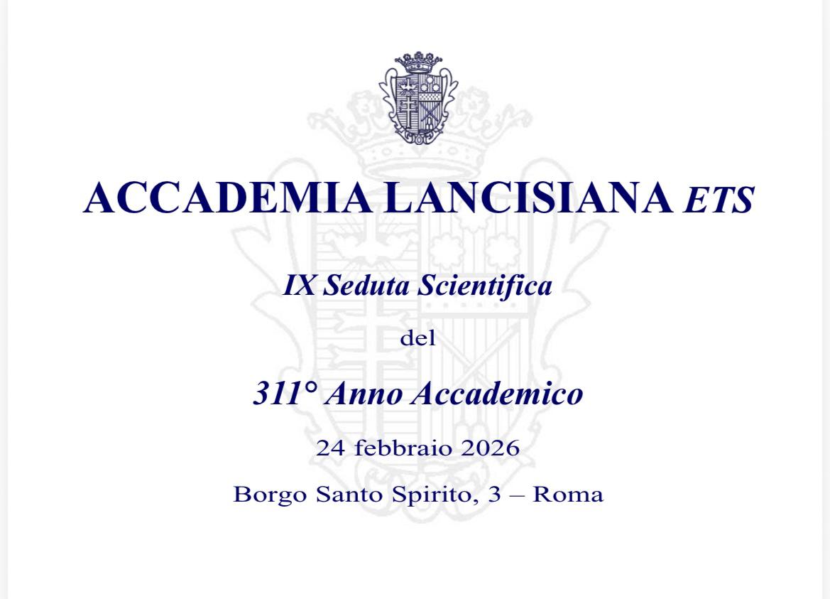 Accademia Lancisiana incontro sul tema "Ambiente è Salute"