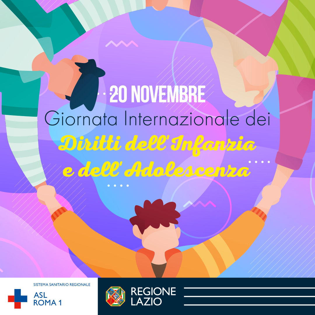 20 novembre Giornata Internazionale dei Diritti dell'Infanzia e dell'Adolescenza
