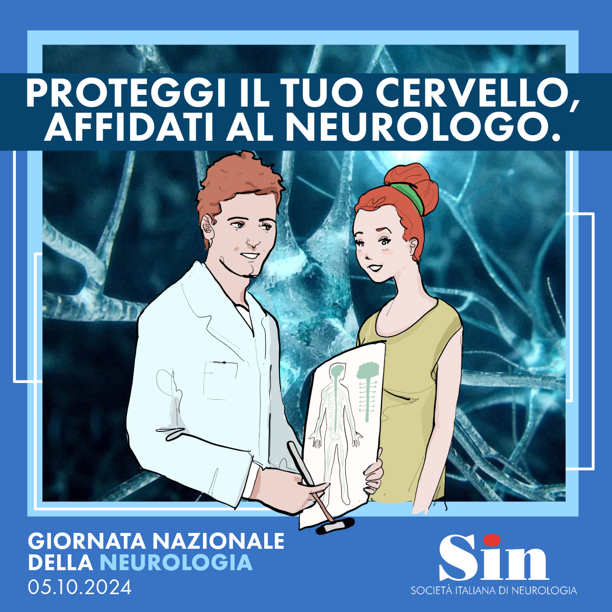 5 ottobre Giornata Nazionale della Neurologia 2024