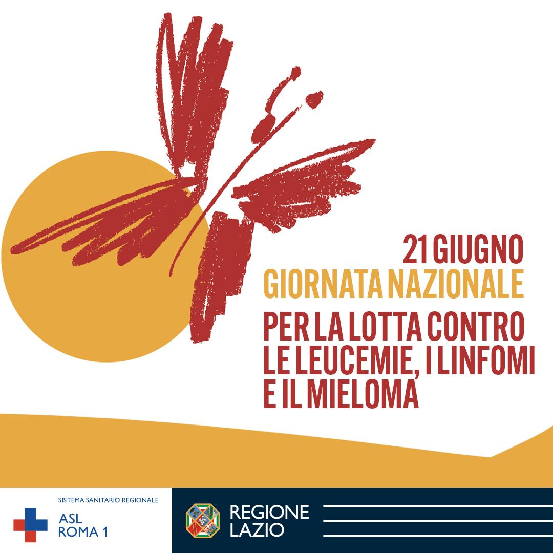 21 giugno Giornata Nazionale per la lotta contro le leucemie, i linfomi e il mieloma