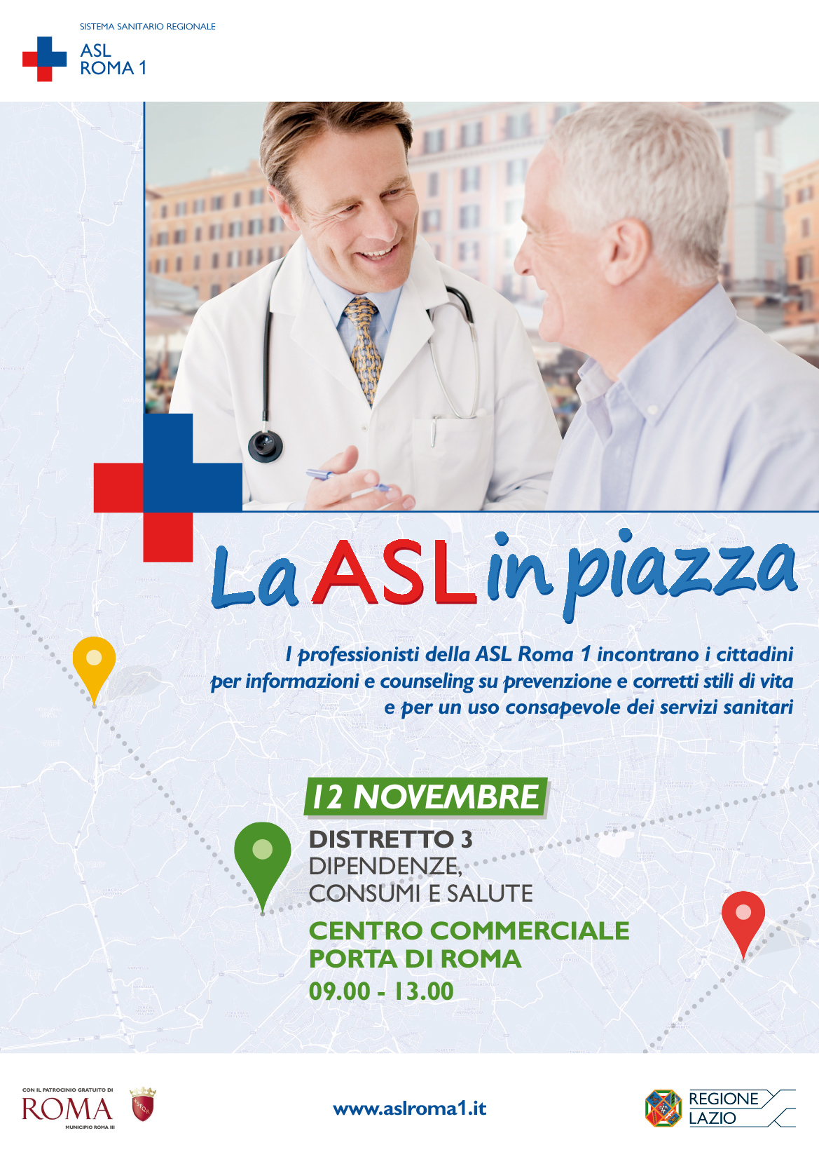 "La ASL in piazza", il terzo appuntamento del tour