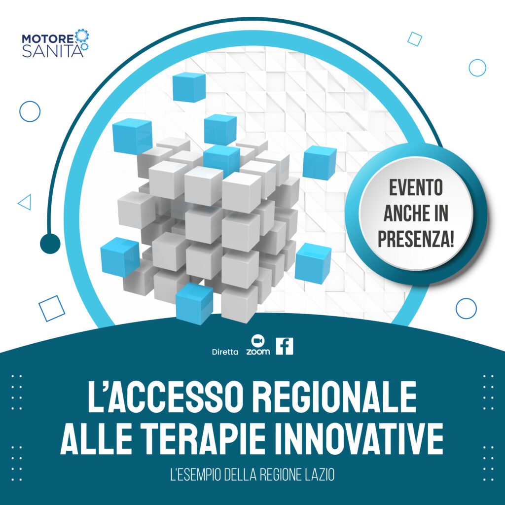 22 novembre Evento “L’accesso regionale alle terapie innovative - L’esempio della Regione Lazio”