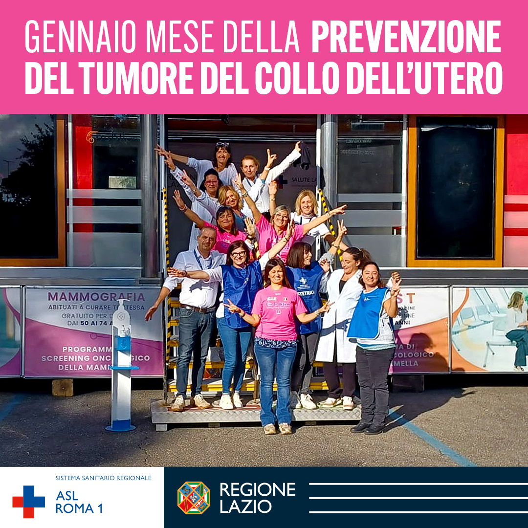 Gennaio, mese della prevenzione del tumore al collo dell'utero