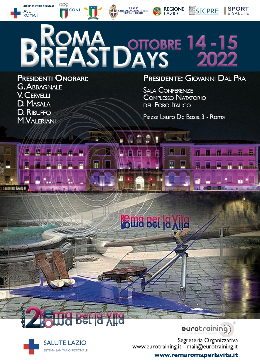 RemaRoma per la Vita: sul Tevere la gara di canottaggio in rosa per le Donne operate di tumore al seno