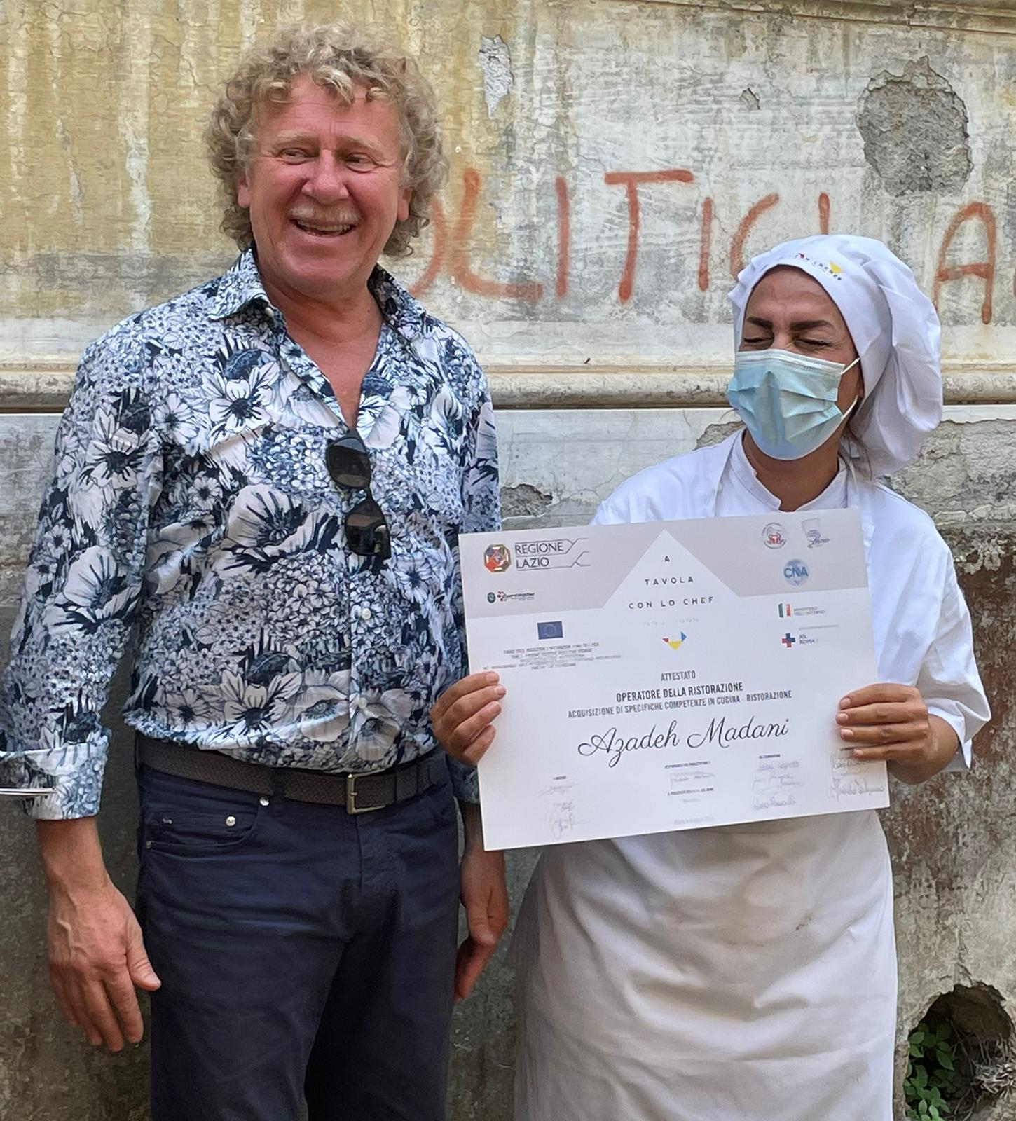 ASL Roma 1. Integrarsi con la scuola di cucina del progetto FARI 2