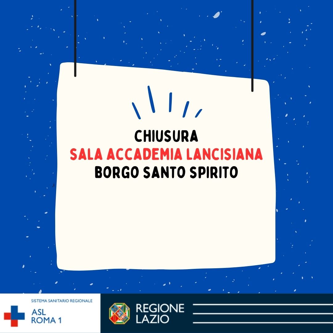Chiusa per lavori la Sala della Accademia Lancisiana