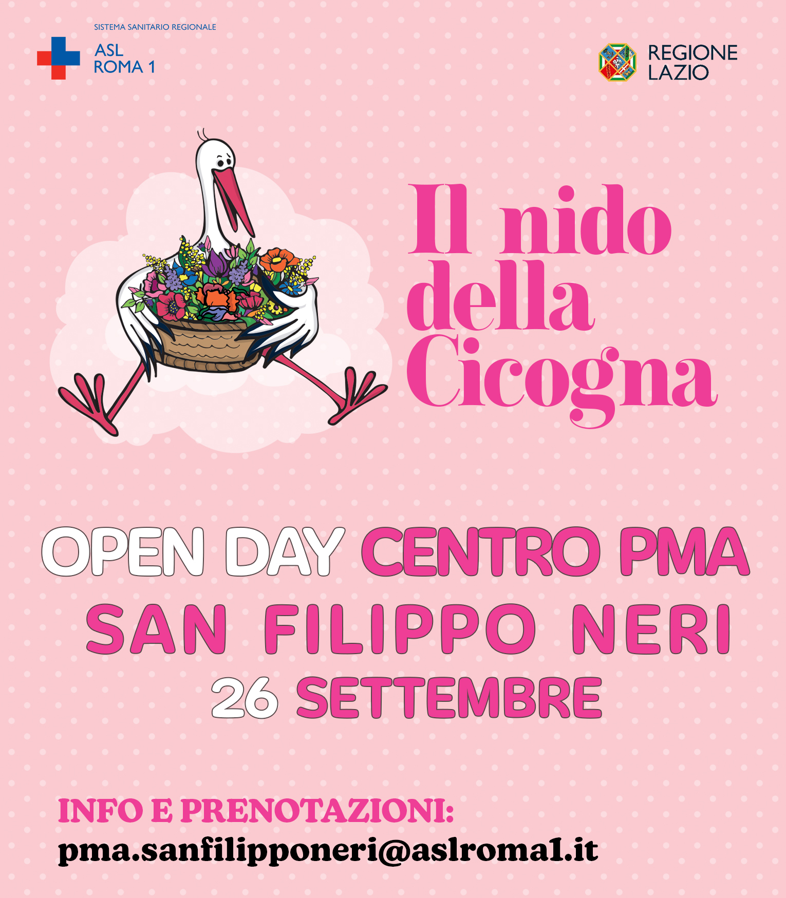 Il 26 settembre un Open Day dedicato alla fertilità presso la PMA del San Filippo Neri