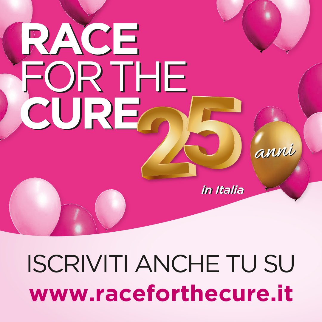 9-12 maggio Race for the Cure, torna l'appuntamento con la manifestazione sportiva a sostegno della prevenzione del tumore al seno