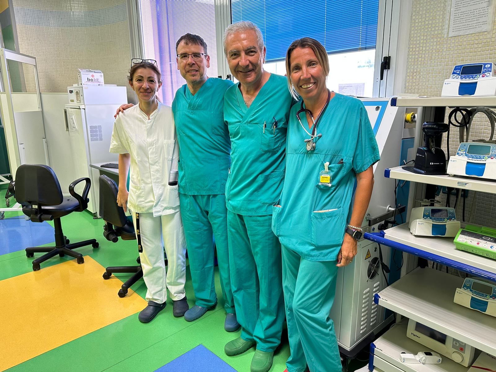 Ospedale Santo Spirito: Prima asportazione di un tumore del retto con anestesia loco-regionale