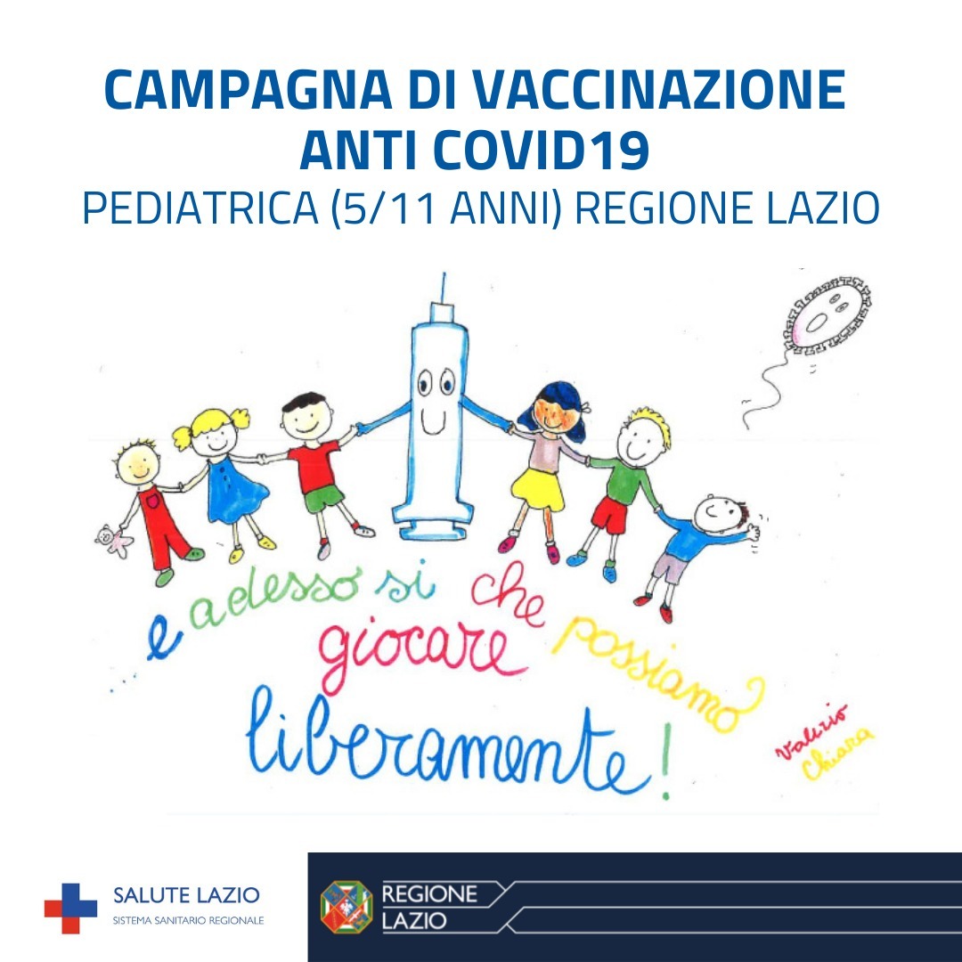 Vaccinazioni pediatriche anti Covid-19 (5-11 anni): come prenotarsi