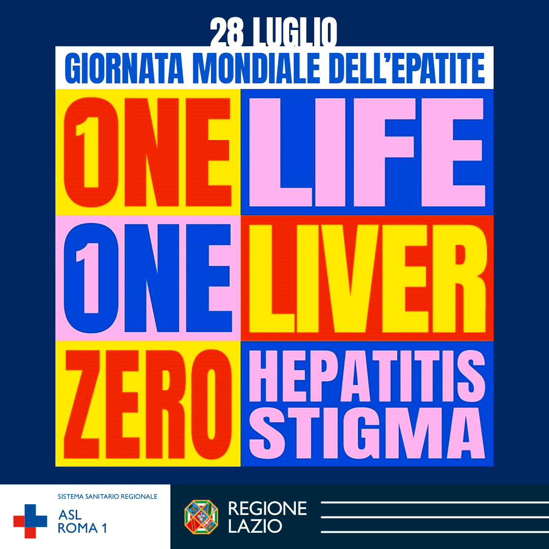 28 luglio Giornata Mondiale dell'Epatite: "One life, one liver"