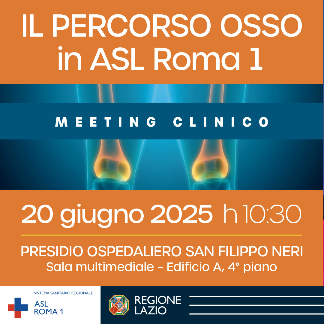 20 giugno - Meeting clinico “Percorso Osso nelle Gammopatie monoclonali di incerto significato e nel Mieloma Multiplo”