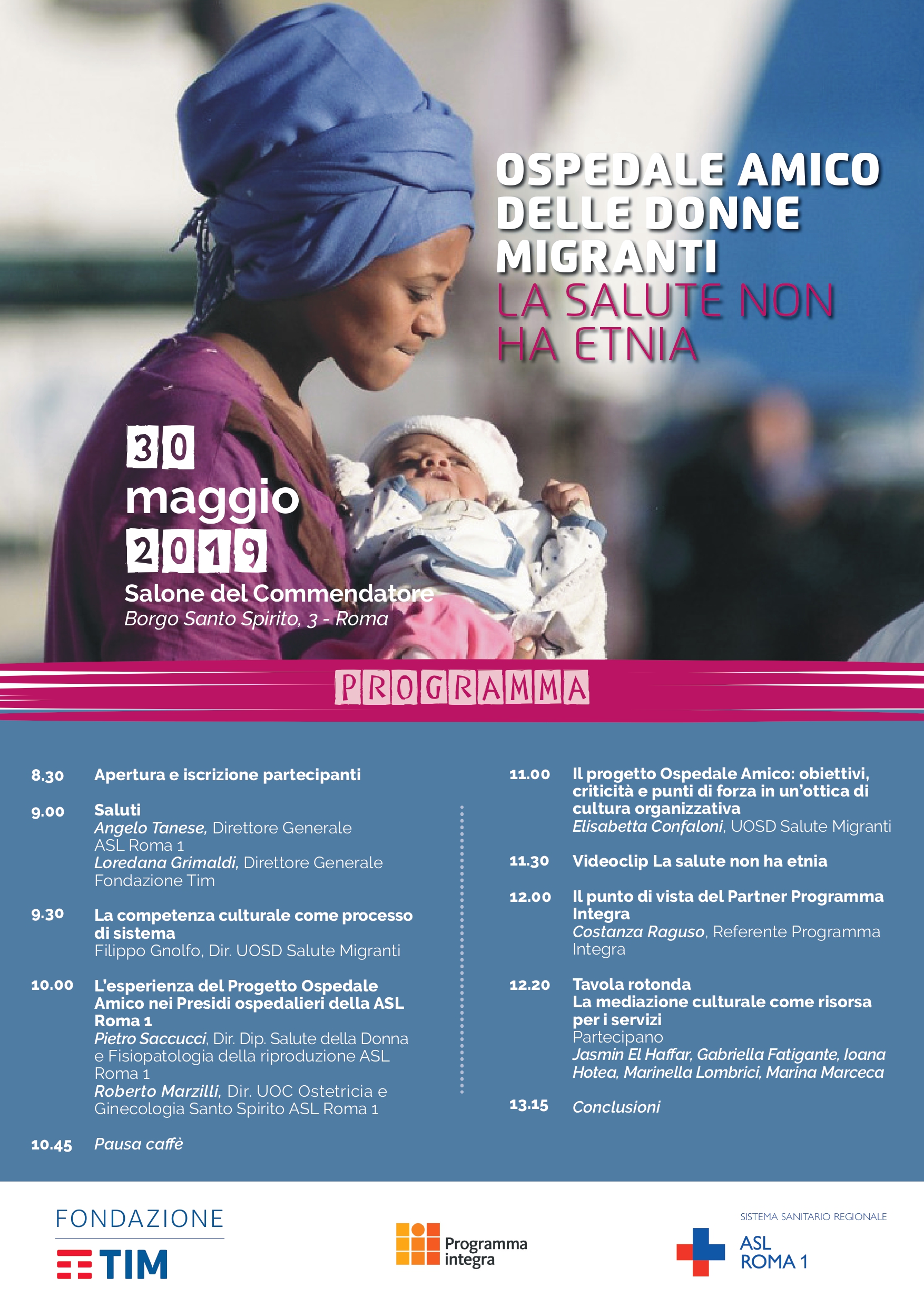 Ospedale Amico delle Donne Migranti. La salute non ha Etnia