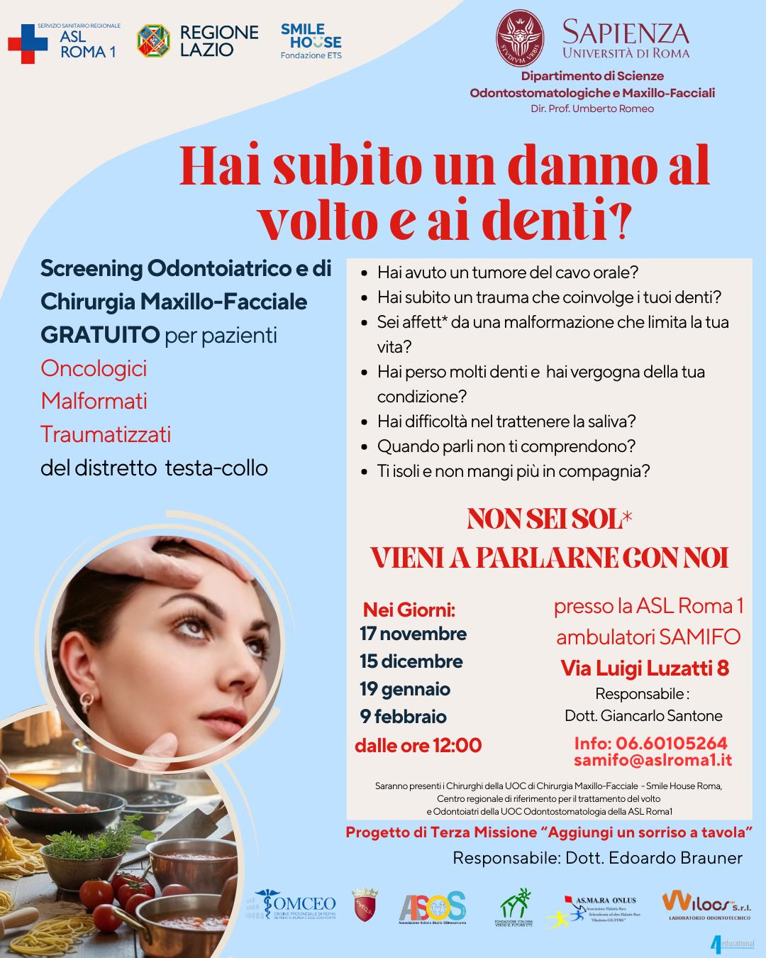 Screening Odontoiatrico Gratuito