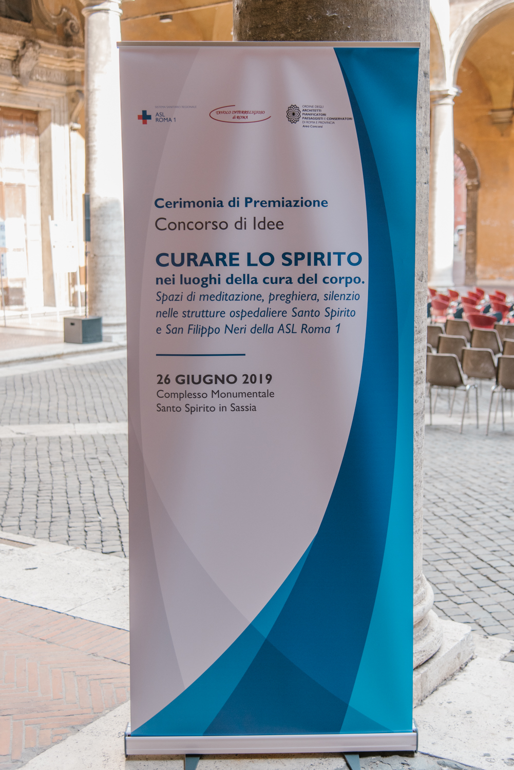 Cerimonia di premiazione del Concorso di idee "Curare lo spirito nei luoghi della Cura del Corpo"