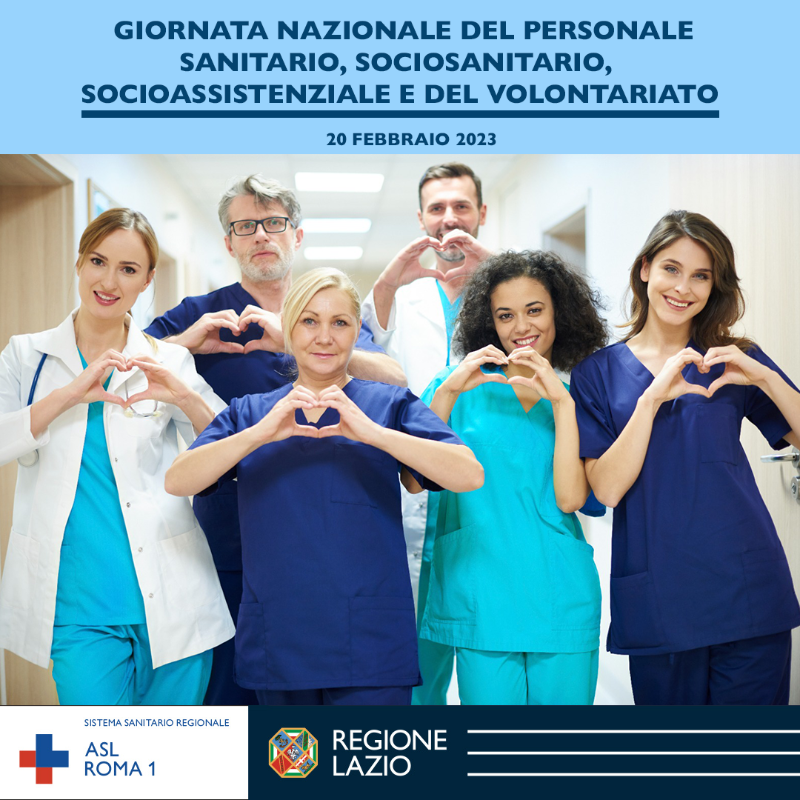 Giornata nazionale del personale sanitario, sociosanitario, socioassistenziale e del volontariato 2023