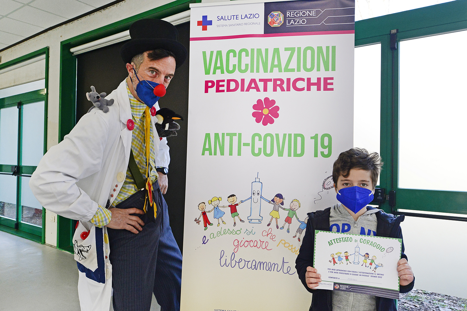 Nuovo Hub ASL Roma 1 vaccinazioni pediatriche Auditorium Parco della Musica
