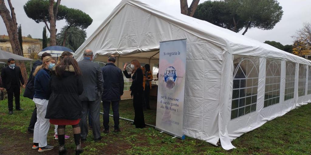 Nuova tensostruttura al drive-in Santa Maria della Pietà