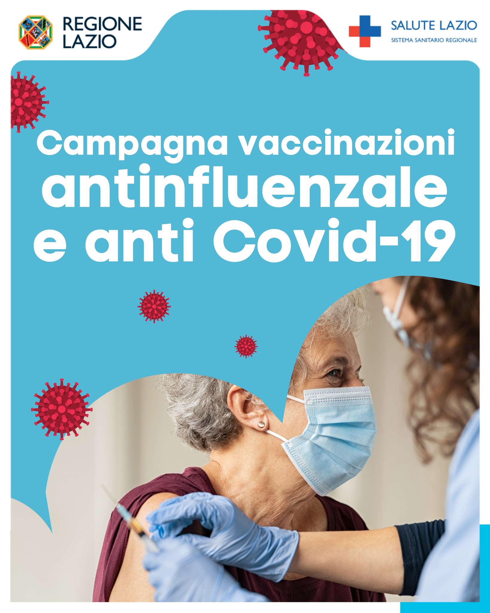 1° ottobre Al via la campagna di vaccinazione antinfluenzale, antipneumococcica e anti Covid-19 2024-2025