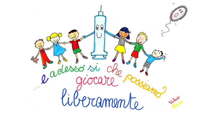 Centri vaccinali pediatrici anti Covid-19 attivi dal 2 maggio