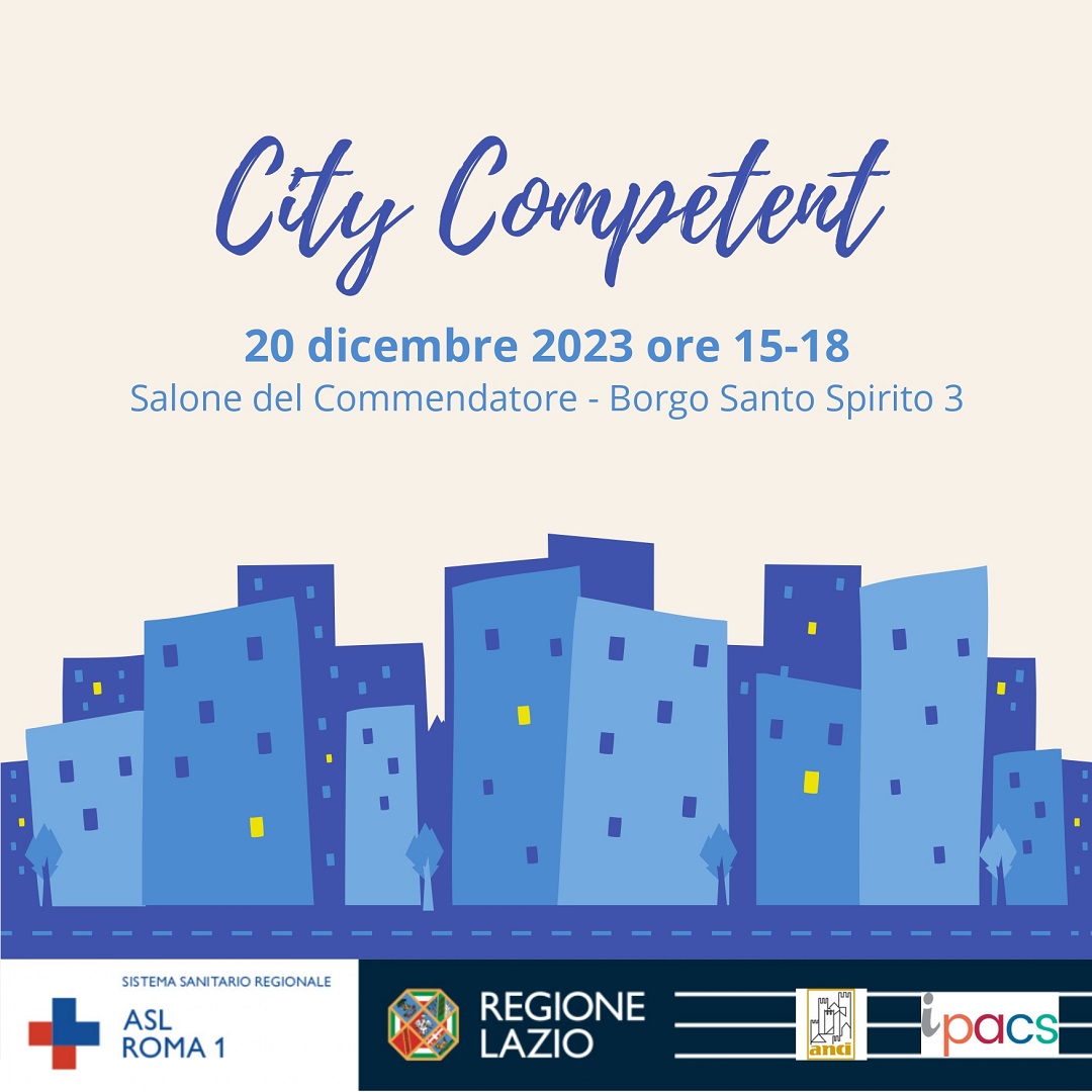 20 dicembre Evento “City Competent” nel Salone del Commendatore di Santo Spirito