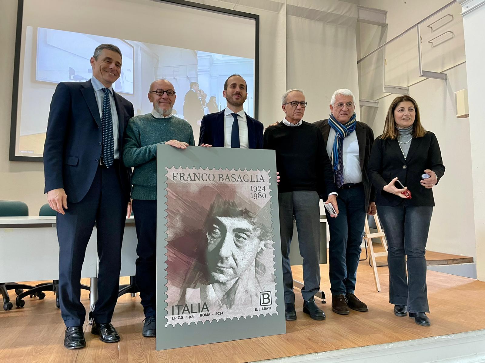 ASL Roma 1 con Poste Italiane e Istituto Poligrafico: un francobollo per celebrare la straordinaria figura di Franco Basaglia