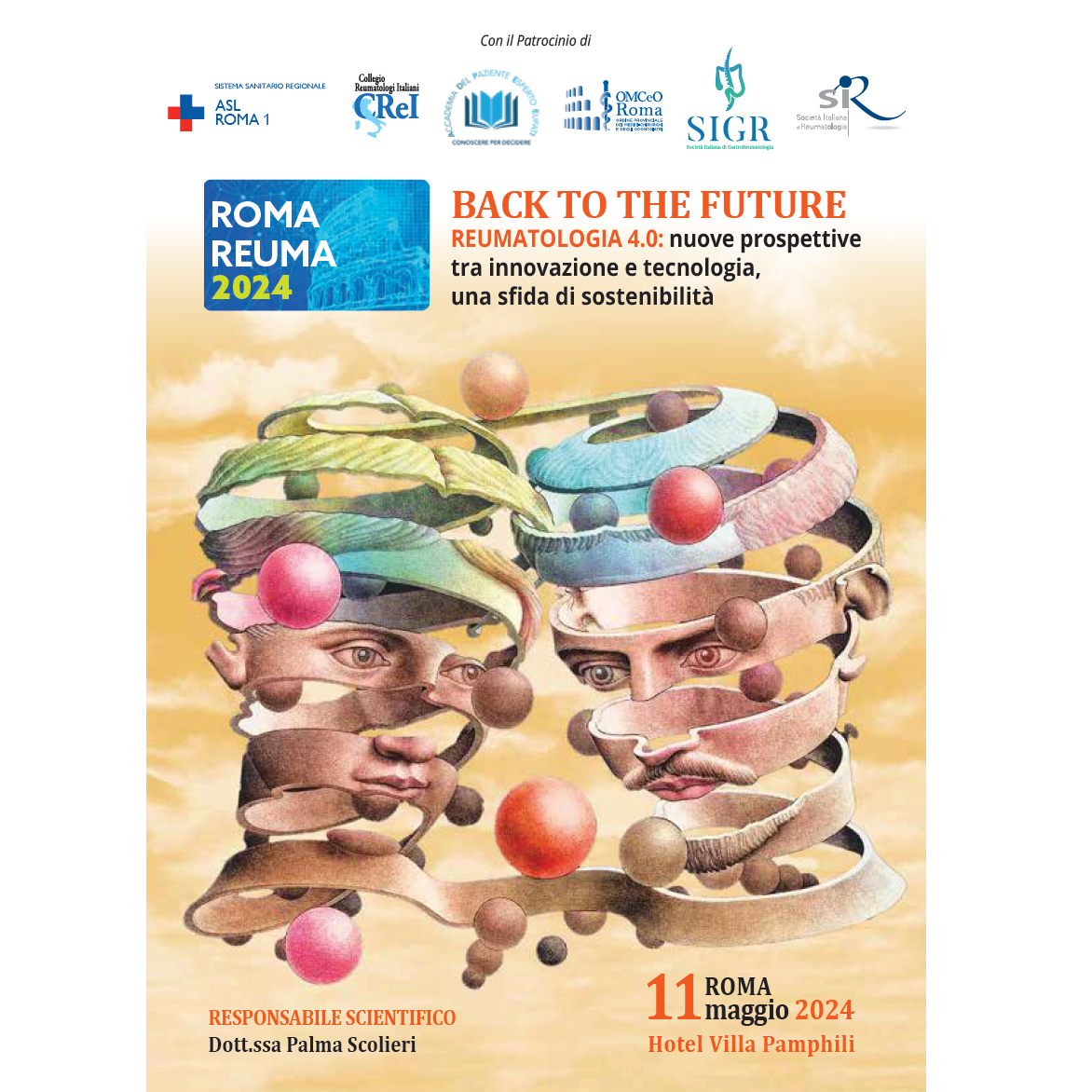 11 maggio "RomaReuma 2024", corso ECM sulle nuove prospettive della Reumatologia