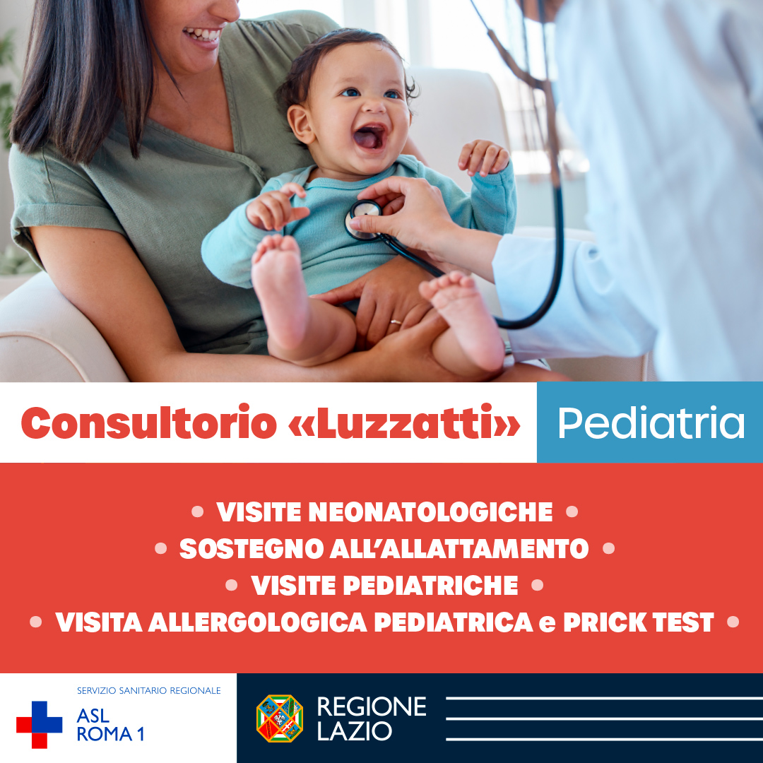 Al Consultorio Luzzatti torna "Pomeriggi in Pediatria"