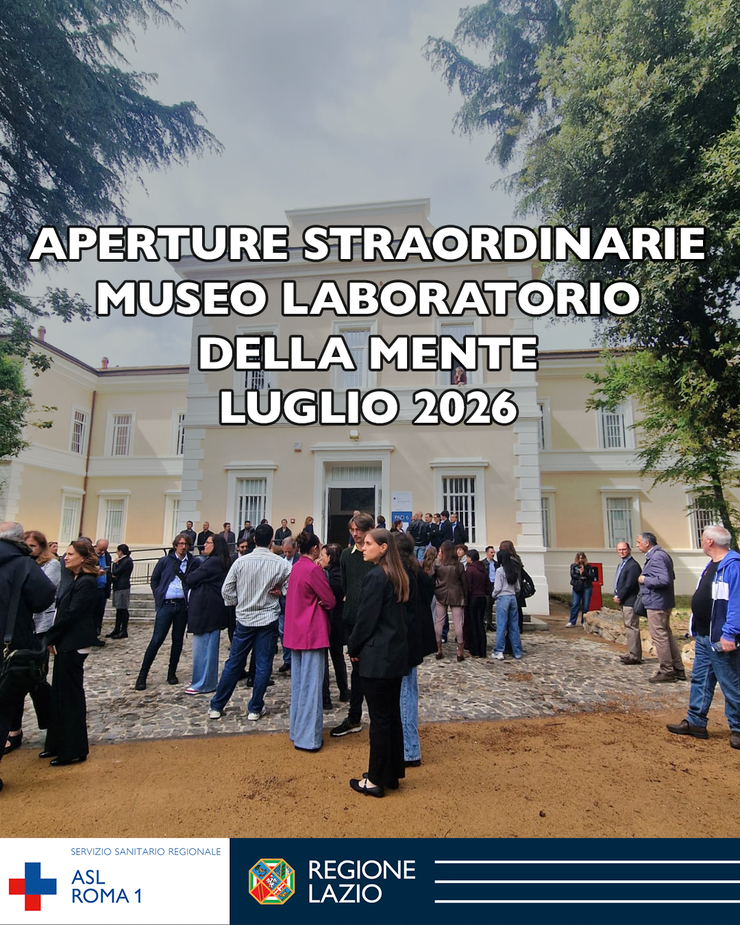 15, 23 e 30 luglio Aperture straordinarie Museo della Mente per l'Arena cinema Santa Maria della Pietà