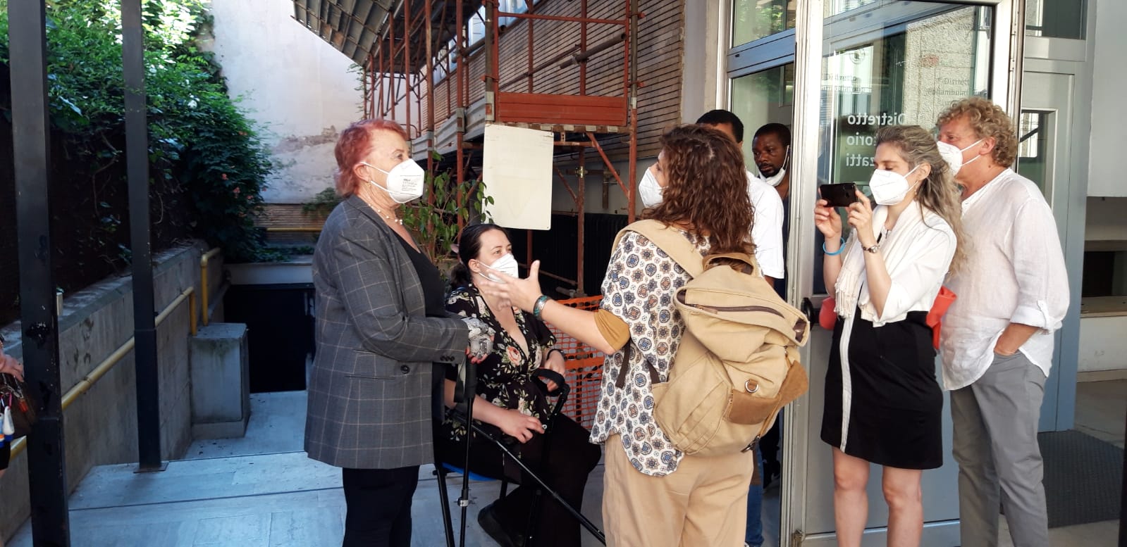 Studenti e docenti di Servizio Sociale dell’Università dello Utah in visita presso la ASL Roma 1