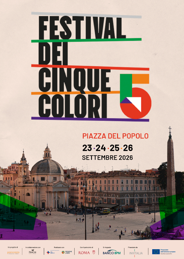 Il Festival dei Cinque Colori accende Piazza del Popolo