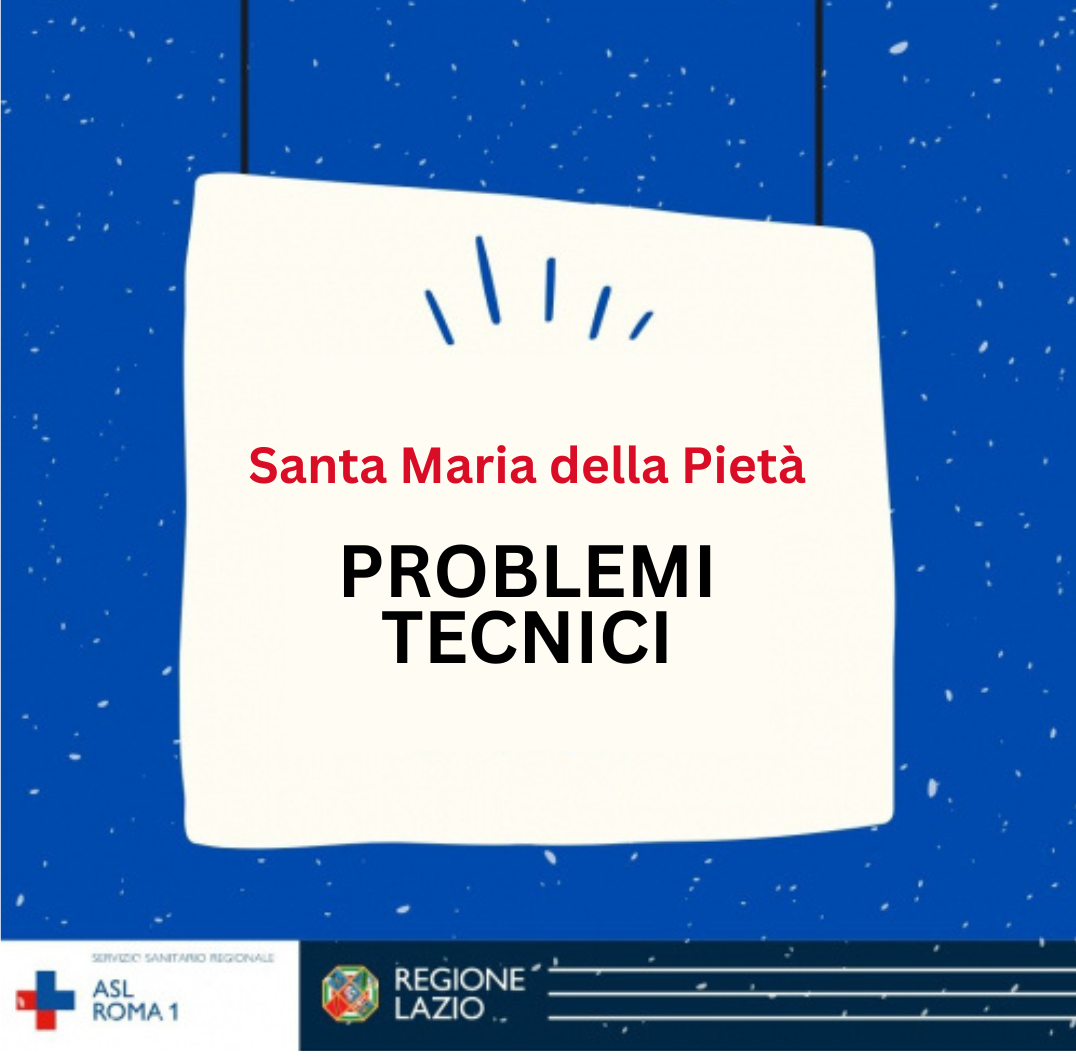 Problemi tecnici a Santa Maria della Pietà